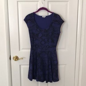 Splendid Python Print Dress